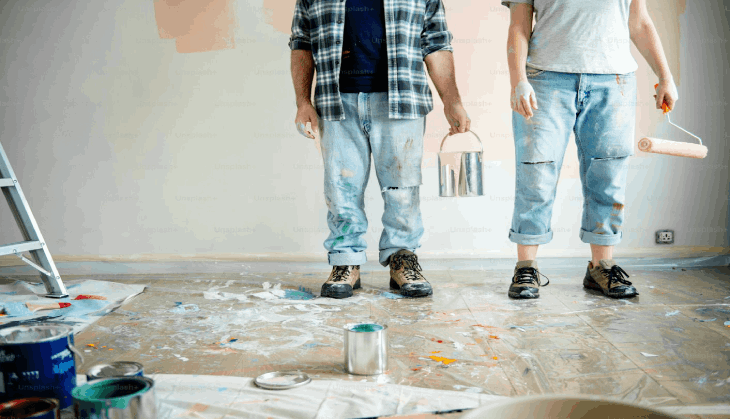 Cabin Interiors Painting