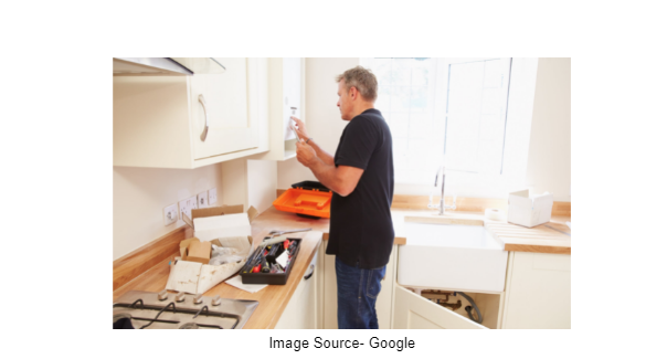 Clean the kitchen Cabinets