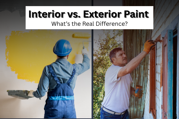Interior vs. Exterior Paint